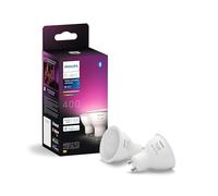 Ampoules LED connectées de marque PHILIPS, offrant une luminosité ajustable et une large gamme de couleurs.
