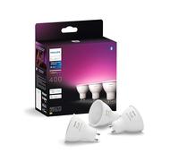 Philips Hue, Ampoule, White & Color Ambiance (GU10, 400 lm, 3x)