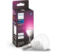 Ampoule connectée Philips Hue White et Color Ambiance P45 E14 5,1 W Blanc