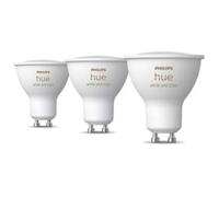 Philips Hue White and Color Ambiance - Ampoule LED intelligente GU10, 400 lm, 3 pièces 929003666503