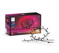 Philips Hue White and Color ambiance, Guirlande Lumineuse festive, 250LEDs, 20 mètres, fonctionne avec Alexa, Google Home et Apple Homekit