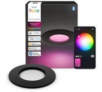 Philips Hue Lampe encastrable LED – LED intégrée 0,5 W blanc chaud à froid, Noir Pack de 1
