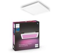 Philips Hue White & Color Ambiance Surimu Plafonnier LED carré, 8720169159136,