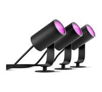 Philips Hue White And Color Ambiance Spot Extérieur Lily Noir