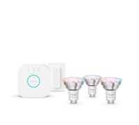 Philips Hue White and Color ambiance Starter kit Essential 3 GU10 + Dimmer