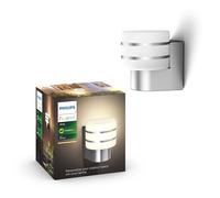 Philips Hue Applique murale extérieure Tuar White 9.5W Inox - Compatible Alexa, Google et HomeKit