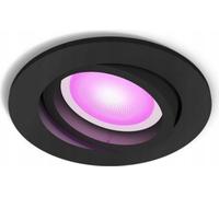 Philips Hue White&Col. Amb.Centura Encastrable 1 lampe noir 1x4,2 W