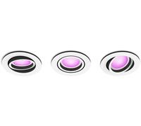 Philips Hue White&Col. Amb.Centura encastré 3flg blanc 3x4.2W.