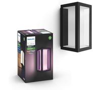 Philips Applique murale extérieure Impress Hue White & Color Ambiance LED 16W Noir