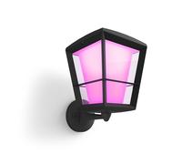 Philips Hue White &Color Ambiance, Applique Murale Montante Econic, Noir | 1140lm, IP44, Applique d'éclairage extérieure montante, LED RGBW, Contrôle Vocal et via App, Alexa, Google & Apple Home