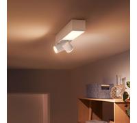 Philips Hue White & Color Ambiance Centris Projecteur GU10 et LED à 3 sources lumineuses, 8720169318373,