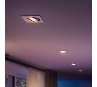 Philips Hue White & Color Ambiance Centura Spot encastré GU10 angulaire, 8720169319219,