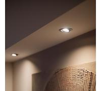 Philips Hue White & Color Ambiance Centura Spot encastré GU10 rond, 8720169318793,
