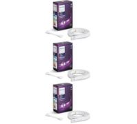 Philips Hue White & Color Ambiance Indoor LightStrips+ 1m extension et rallonge (Lot de 3)