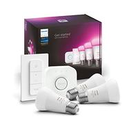 Philips Kit de démarrage Hue White & Color Ambiance – E27 x3 et télécommande Hue