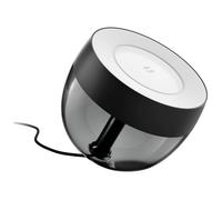 Philips Hue Lampe connectée Iris – Bluetooth, commande vocale Alexa/Google Assistant/HomeKit – Noir