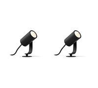 Philips Hue White & Color Ambiance LILY Kit Extension 1 Spot 8 W - Anthracite + Philips Hue White & Color Ambiance LILY Kit 1 Spot 8 W - Anthracite