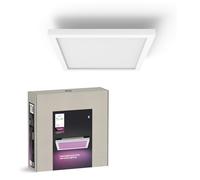 Philips Square Panel Surimu, plafonnier intelligent, Bluetooth/Zigbee, blanc, aluminium, plus, 2000 K