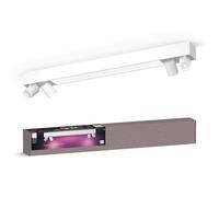 Philips Plafonnier Hue Centris White & Color Ambiance V2 – 4 spots, dimmable, 16M couleurs, Alexa