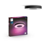 Philips Hue – Plafonnier Infuse – White & Color Ambiance LED, Bluetooth – Noir, grande taille