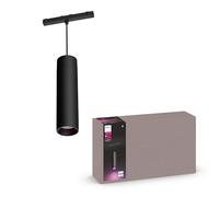 Philips Hue Suspension Perifo – Cylindrique, Alexa, Google Assistant, Apple Homekit – Noir