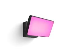 Philips Hue White & Color Ambiance Projecteur Extérieur DISCOVER, Éclairage extérieur en Aluminium Noir, Projecteur lumière compatible avec Alexa, Google Assistant et Apple Homekit