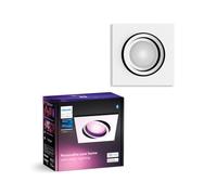 Philips Hue White & Color Ambiance Centura Spot encastré GU10 angulaire, 8720169319219,