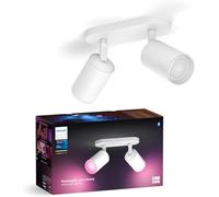 Philips Hue White & Color Ambiance Fugato Projecteur GU10 à 2 sources lumineuses, 8720169319455,