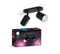 Philips Hue White & Color Ambiance Fugato Projecteur GU10 à 2 sources lumineuses, 8720169319271,