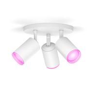 Philips Hue White & Color Ambiance Fugato Projecteur GU10 à 3 sources lumineuses, 8720169319516,