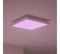 Philips Plafonnier LED Surimu White & Color Ambiance 27W connecté Bluetooth Zigbee carré