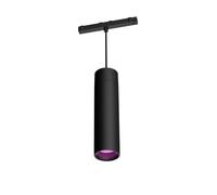 Philips Hue White & Color Ambiance Suspension Cylindrique Perifo Noir