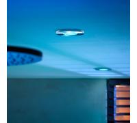 Philips Hue White & Color Ambiance Xamento 3-pack, lampes de salle de bains à intensité variable pour le système d'éclairage Hue, contrôle intelligent de la lumière via la voix et l'application.