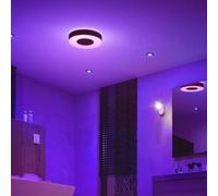Philips Hue Plafonnier LED Xamento M White & Color Ambiance Bluetooth Noir