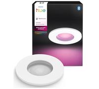 Philips Hue White & Color Ambiance Xamento spots encastrés 1 pack, Blanc, lampes de salle de bain à intensité variable, contrôle intelligent de la lumière via la voix et l'application.