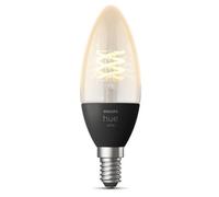 Philips Hue White Smart LED Candle Filament Bulb 4.5W E14 Lumière blanche chaude