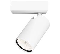 Philips Idris spot à 1 tête, lampe GU10 non incluse, blanc, IP44, résistant à l'eau