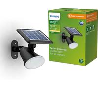 Philips Applique solaire extérieure Jivix LED 1,4 W 2700 K IP44 Noir