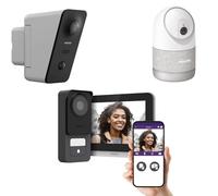Philips - Kit Visiophone filaire 3K Philips Connect 3 + caméra intérieure + caméra extérieure