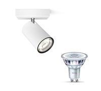 Philips Kosipo Spot en saillie (Blanc) - 1 lumière - Non dimmable