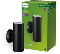 Philips Applique murale extérieure Kylis GU10 2 sources lumineuses noire IP44