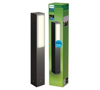 Philips Lampadaire Stratosphere 3,8 W, Éclairage extérieur sur pied, Anthracite, Métal, IP44, Terrasse, Jardin, I