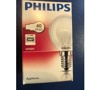 Philips Lampe Four 40W E14 Clarté Cristal 300°C 40 Watt Made In EU