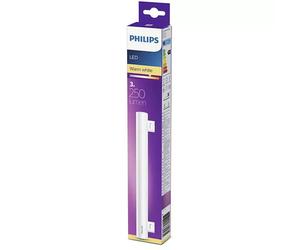 Philips Lampe Tubulaire T30 30cm S14s 3W=35W Blanc Chaud 250lm Spektrum