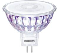 Philips LED 30738400 LED CEE F (A - G) GU5.3 7.5 W blanc chaud (Ø x L) 51 mm x 46 mm 1 pc(s)