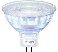 Philips LED 77403500 LED CEE F (A - G) GU5.3 7 W = 50 W blanc chaud (Ø x L) 5.05 cm x 4.45 cm 1 pc(s)