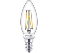 Philips Ampoule LED LEDclassic B35 E14 2,5 W (25 W) 2200–2700 K Blanc chaud Compatible variateur