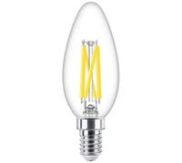 Philips LED 871951432455800 LED CEE D (A - G) E14 forme de flamme 5.9 W = 60 W blanc chaud (Ø x L) 35 mm x 97 mm 1 pc(s)