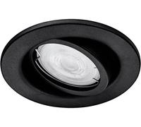 Philips LED 8720169266858 Fresco Luminaire à LED encastrable GU10 4.6 W noir