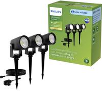 Philips Reuel Projecteur d’éclairage, lot de 3, LED, 8720169386976,
